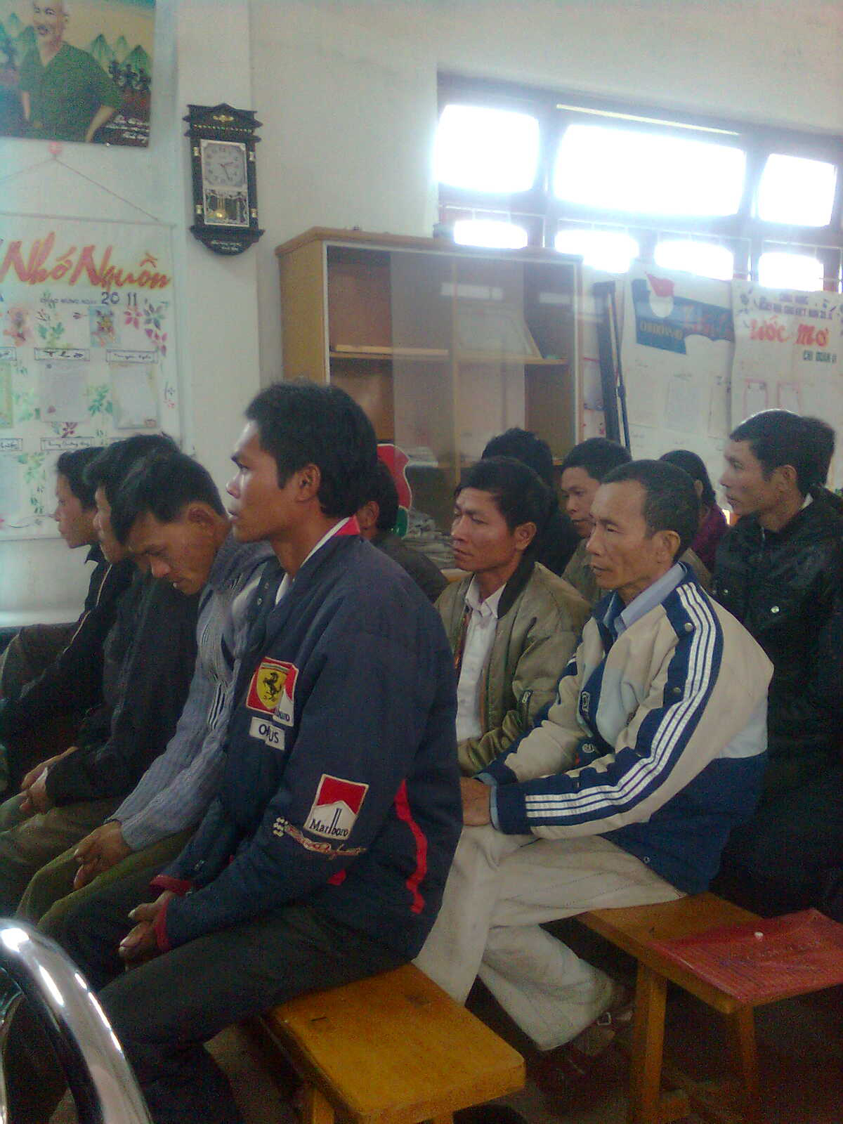 Người lao động tham dự lớp tập huấn đào tạo nghề.
