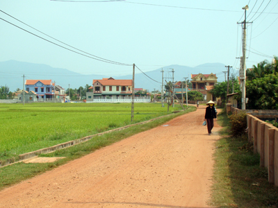 Nông thôn Quảng Trạch trên đường phát triển.