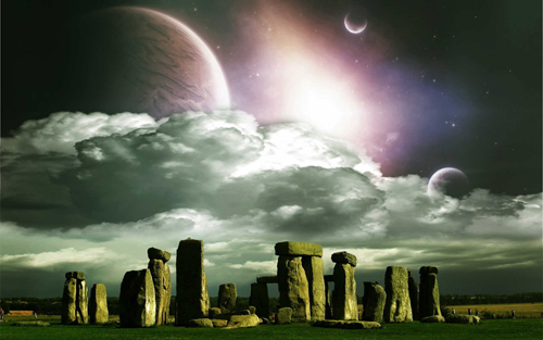 Stonehenge luôn là biểu tượng bí ẩn của nước Anh - Ảnh: wallsave.com