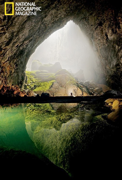 Lộng lẫy đến mê hoặc hang động Sơn Đòong.  Bức ảnh tuyệt đẹp của tạp chí lừng danh National geographic.