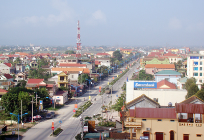 Tương lai không xa, thị trấn Ba Đồn mở rộng sẽ trở thành thị xã.