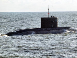 Tàu ngầm Hà Nội - Kilo 636. (Nguồn: itar-tass.com)