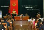 Sáng nay khai mạc kỳ họp thứ 10, HĐND tỉnh khóa XVI