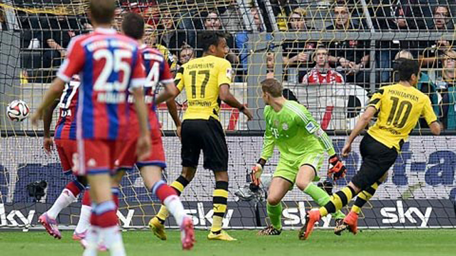 Sự yếu đuối của Bayern đã giúp Dortmund giành Siêu cúp Đức ngay trên sân nhà