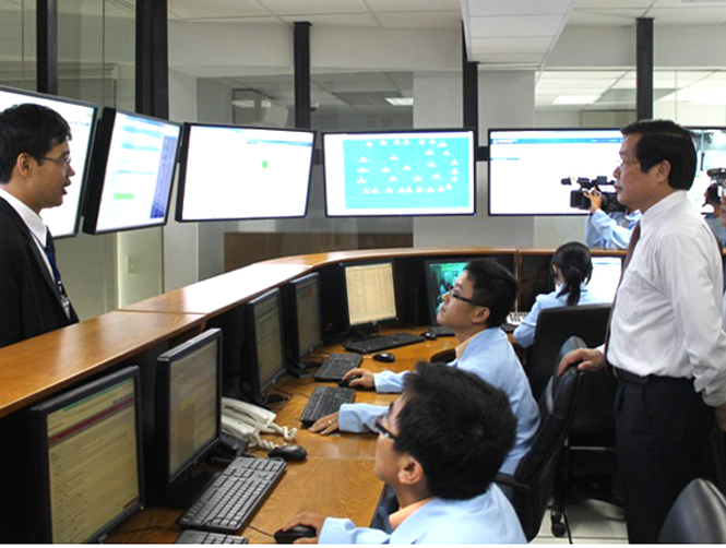 Hệ thống thông tin chính quyền điện tử Đà Nẵng vừa được khánh thành tháng 7-2014. Ảnh: Internet.