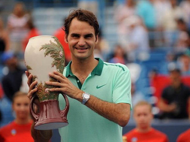 Federer vô địch Cincinnati Masters. (Nguồn: AP)