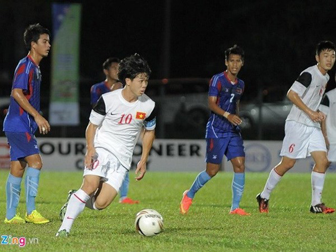 Công Phượng không ghi bàn nhưng vẫn là cảm hứng lớn của U19 Việt Nam. (Ảnh: Zing)