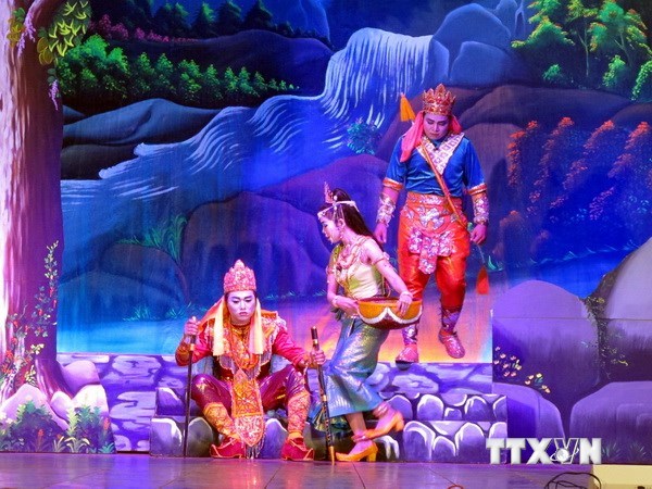 Sân khấu Dù Kê được công nhận là Di sản văn hóa phi vật thể cấp quốc gia (Ảnh minh họa: TTXVN)
