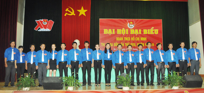 Ban chấp hành Đoàn TNCS Hồ Chí Minh thị xã Ba Đồn khóa XVIII, nhiệm kỳ 2014-2017.