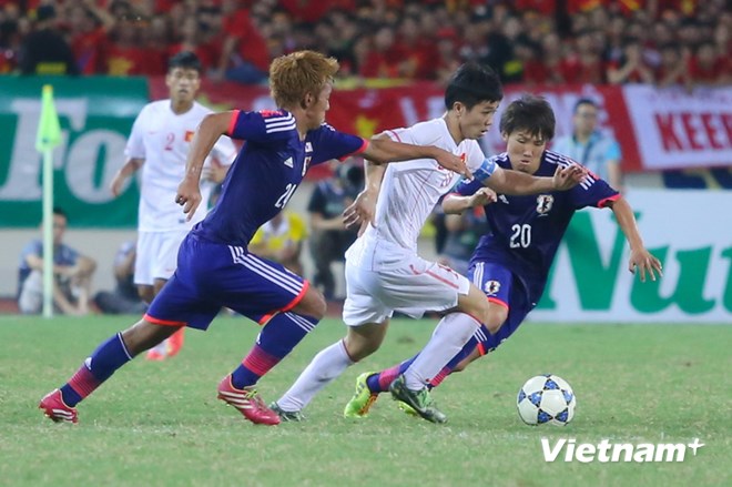 VTV có bản quyền toàn bộ vòng chung kết U19 châu Á 2014. (Ảnh: Minh Chiến/Vietnam+)