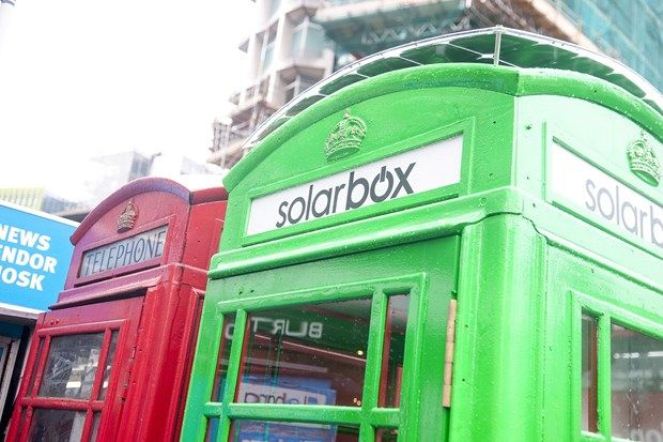 Dự án Solarbox đang được thực hiện tại London