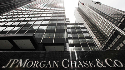 Ngân hàng lớn nhất nước Mỹ JP Morgan Chase. Ảnh: bgr.com