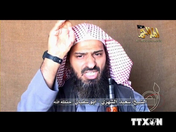 Phó Thủ lĩnh AQAP Saeed al-Shehri. (Nguồn: AFP/TTXVN)