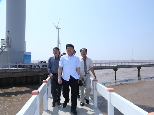 Dự án điện gió Bạc Liêu có tổng mức đầu tư 5.258 tỷ đồng. (Ảnh: Thanh Liêm)