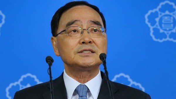 Thủ tướng Hàn Quốc Chung Hong-won. (Nguồn: www.bbc.com)