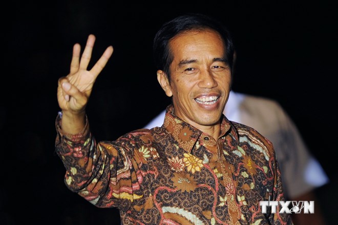 Tân Tổng thống Indonesia Joko Widodo. (Ảnh: AFP/TTXVN)