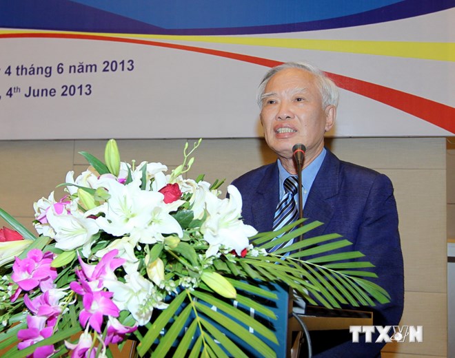 Nguyên Phó Thủ tướng Chính phủ Vũ Khoan. (Ảnh: An Đăng/TTXVN)