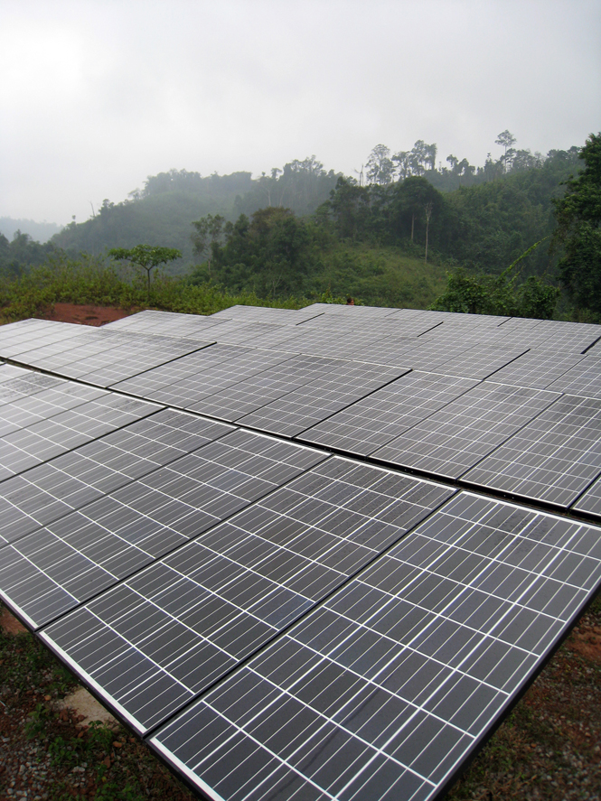 Ứng dụng năng lượng mặt trời giải pháp tối ưu cấp điện sinh hoạt và phục vụ sản xuất cho các trạm quản lý bảo vệ rừng.