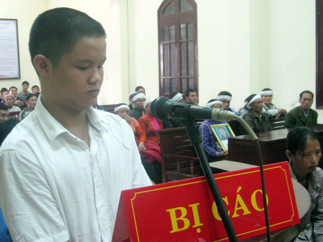 Bị cáo Trần Văn Bình kháng cáo xin giảm nhẹ hình phạt.