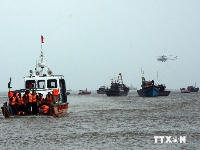 Diễn tập cảnh báo sóng thần tại Đà Nẵng. (Ảnh minh họa. Nguồn: TTXVN)