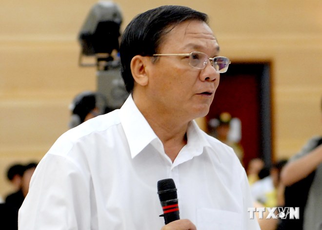 Ông Trần Văn Truyền, nguyên Tổng thanh tra Chính phủ. (Ảnh: Doãn Tấn/TTXVN)