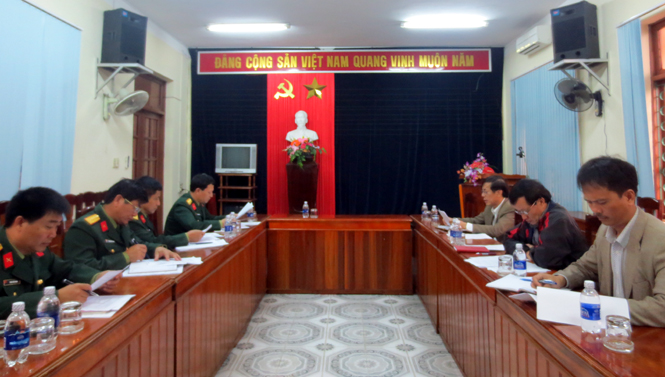Họp bàn triển khai công tác tổ chức Liên hoan Văn nghệ quần chúng Công-Nông-Binh tỉnh Quảng Bình năm 2014