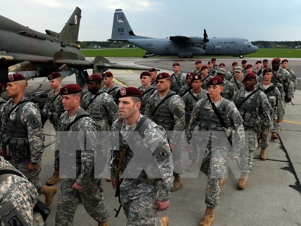 Các binh sỹ quân đội Mỹ. (Nguồn: AFP/TTXVN)