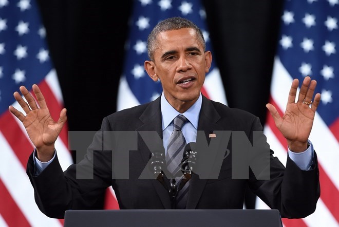 Tổng thống Mỹ Barack Obama (Ảnh: TTXVN/AFP)