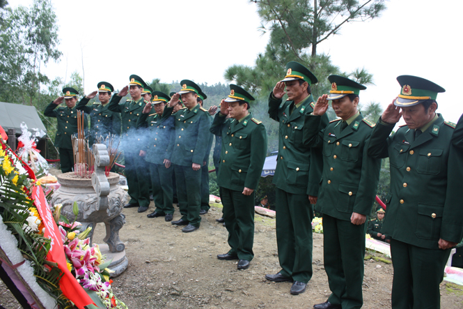 Bộ Chỉ huy BĐBP Quảng Bình kính cẩn tri ân tưởng nhớ công lao to lớn của Đại tướng Võ Nguyên Giáp.