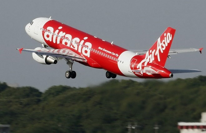 Một máy bay của hãng hàng không AirAsia. (Nguồn:Kyodo)