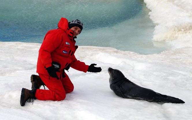 Các nhà khoa học Italy tại Nam Cực. (Nguồn: ANSA)