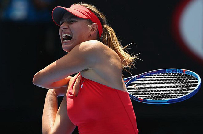 Sharapova đã rất khó khăn mới giành vé vào vòng 3. (Nguồn: Getty Images)