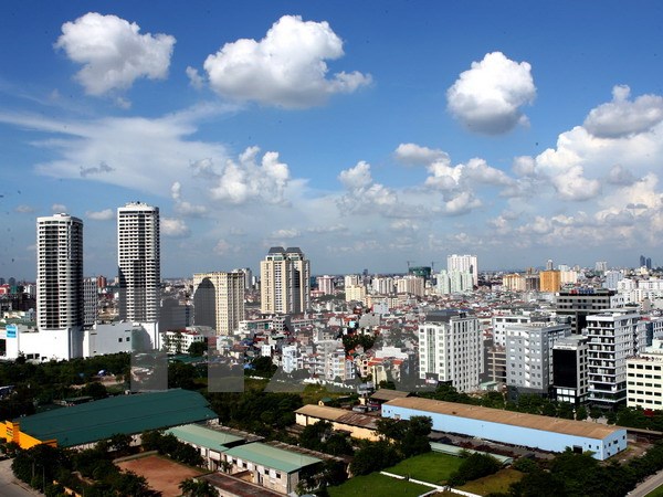 Một góc Thủ đô Hà Nội. Ảnh minh họa. (Ảnh: Huy Hùng/TTXVN)