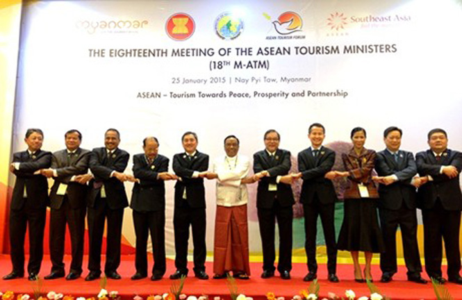  Các Bộ trưởng Du lịch ASEAN dự Hội nghị.
