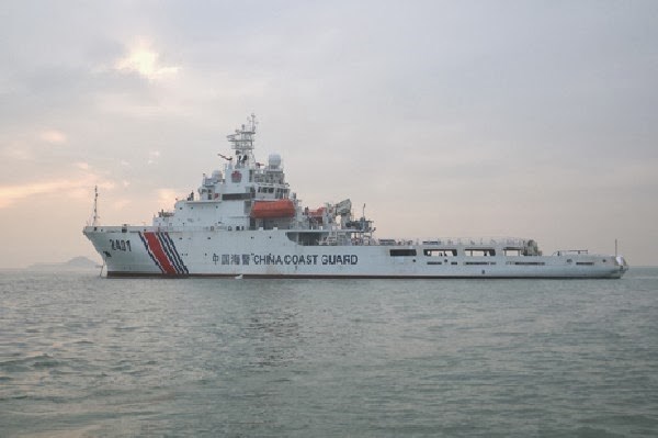 Một tàu của Lực lượng bảo vệ bờ biển Trung Quốc. (Nguồn: chindonews.blogspot.com)