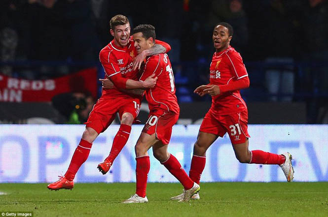 Liverpool giành vé vào vòng 5 FA Cup. (Nguồn: Getty Images)