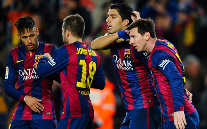  Barca giành chiến thắng thuyết phục trước Villarreal (Ảnh: Getty Images)