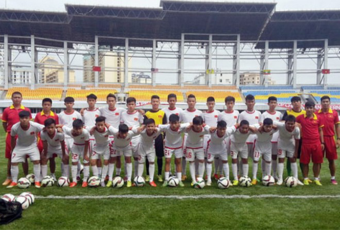 Đội dự tuyển U15 Việt Nam. (Nguồn: VFF)