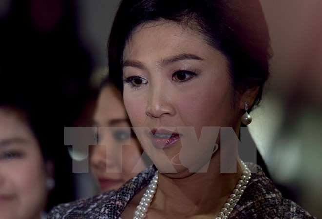 Cựu Thủ tướng Yingluck Shinawatra. (Nguồn: AFP/TTXVN phát)