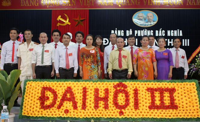 BCH Đảng bộ phường Bắc Nghĩa nhiệm kỳ 2015- 2020.