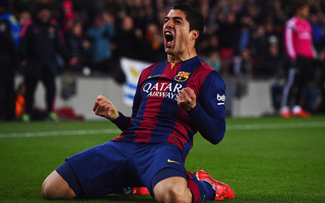 Suarez tỏa sáng mang về 3 điểm cho Barca (Ảnh: Getty Images)