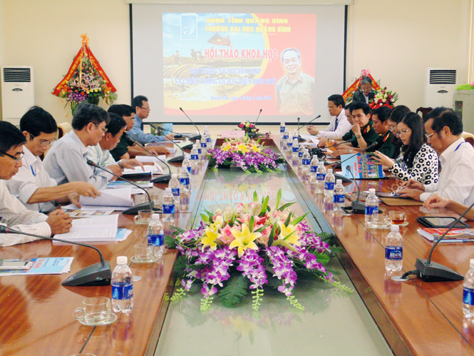 Hội thảo khoa học “Đại tướng Võ Nguyên Giáp và chiến thắng lịch sử Điện Biên Phủ” năm 2014