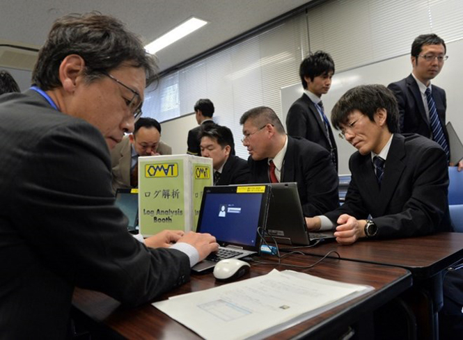 Các chuyên gia an ninh mạng tham dự một khóa tập huấn nhằm chống tin tặc cho Olympic Tokyo 2020 (Ảnh minh họa: AFP)