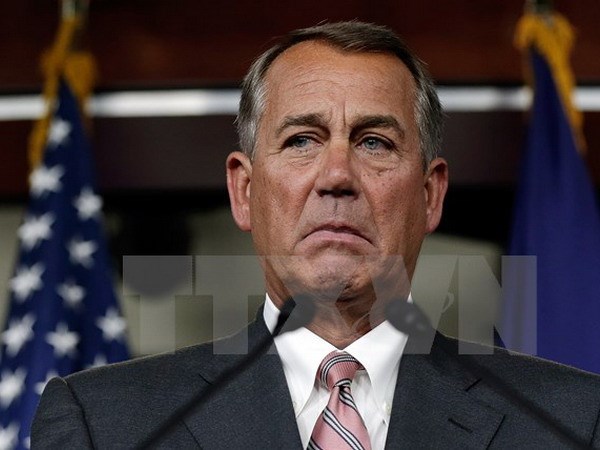 Chủ tịch Hạ viện Mỹ John Boehner. (Nguồn: AFP/TTXVN)
