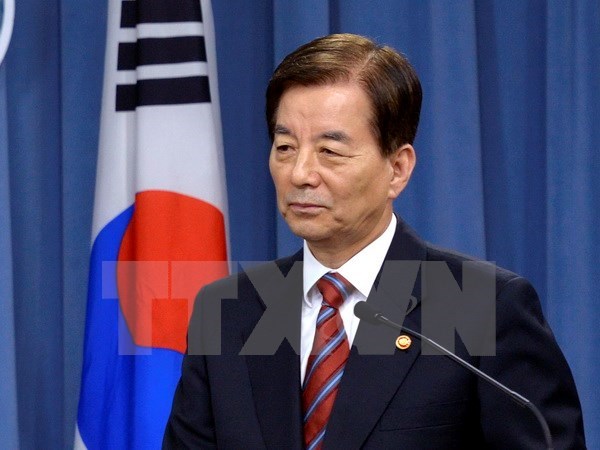 Bộ trưởng Quốc phòng Hàn Quốc Han Min-koo. (Nguồn: AFP/TTXVN)