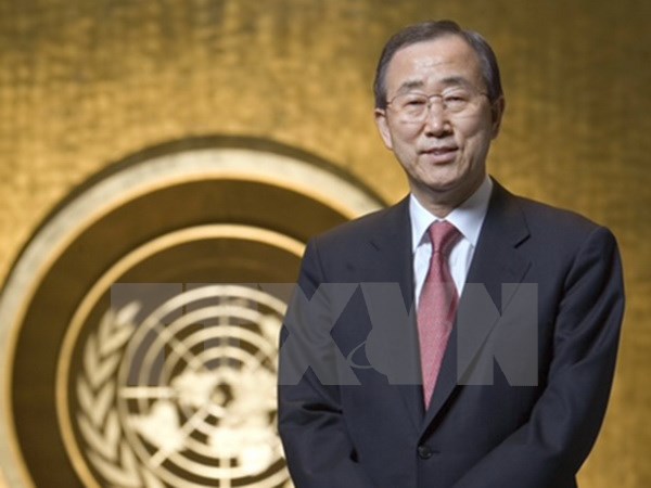 Tổng thư ký Liên hiệp quốc Ban Ki-moon. (Ảnh: TTXVN)