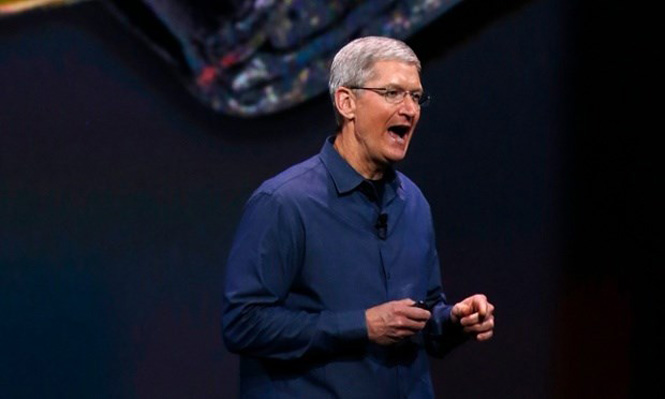 Giám đốc điều hành của Apple, Tim Cook. (Nguồn: EPA)
