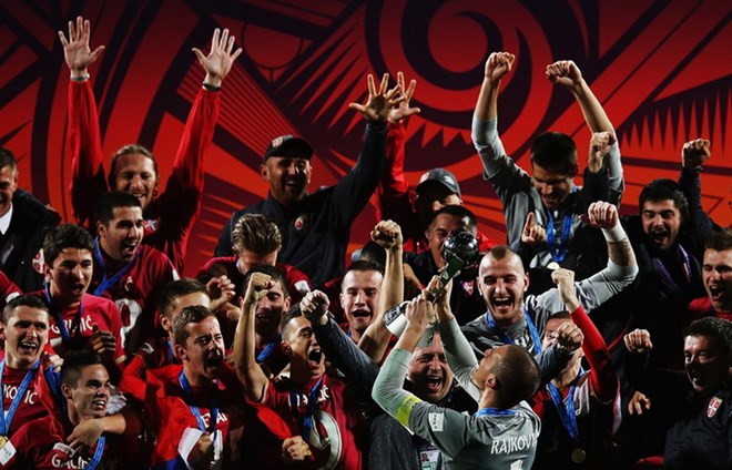 U20 Serbia giành chức vô địch U20 thế giới. (Nguồn: Getty Images)