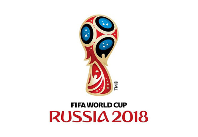 Biểu tượng của kỳ World Cup 2018. (Nguồn: FIFA)