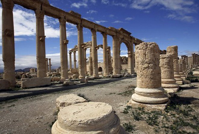 Di tích cố Palmyra ở Syria. (Nguồn: rte.ie)